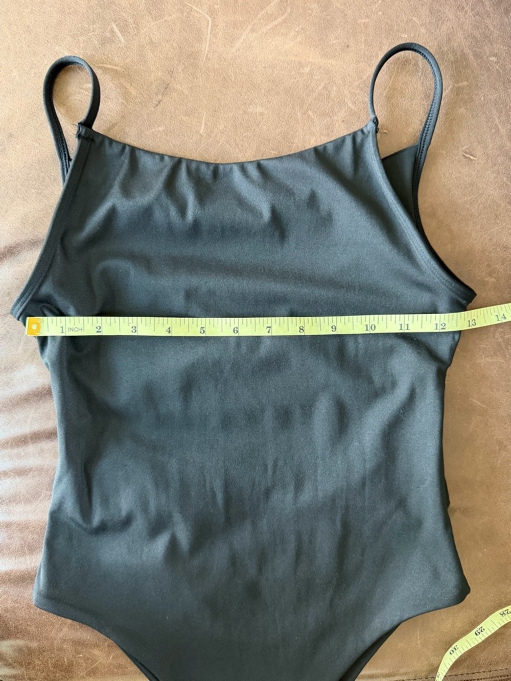 White Fox Women’s Black One-Piece Bodysuit with Cutout Detail - Picture 7 of 8
